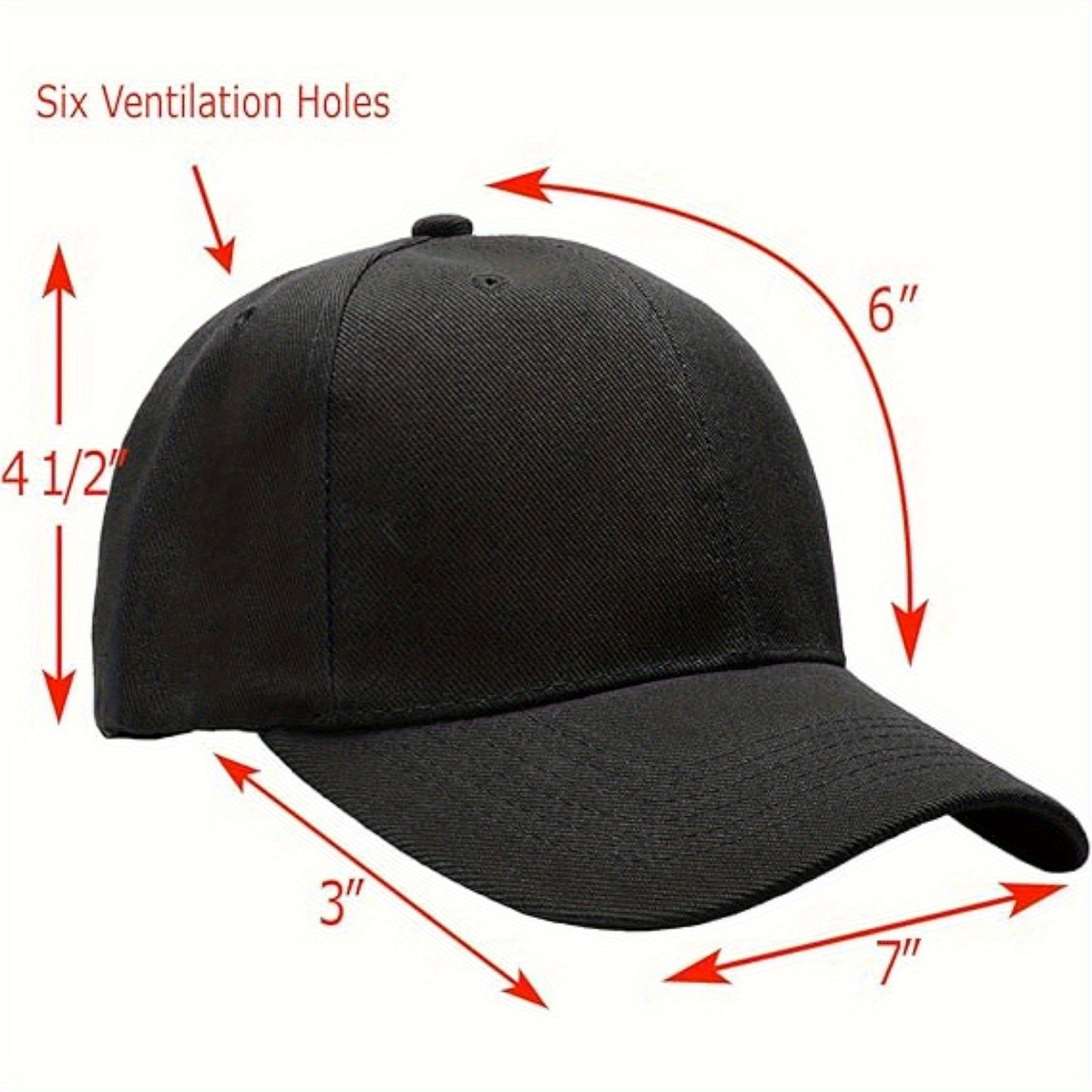 12 Pack Bulk Multicolor Adjustable Blank Baseball Caps