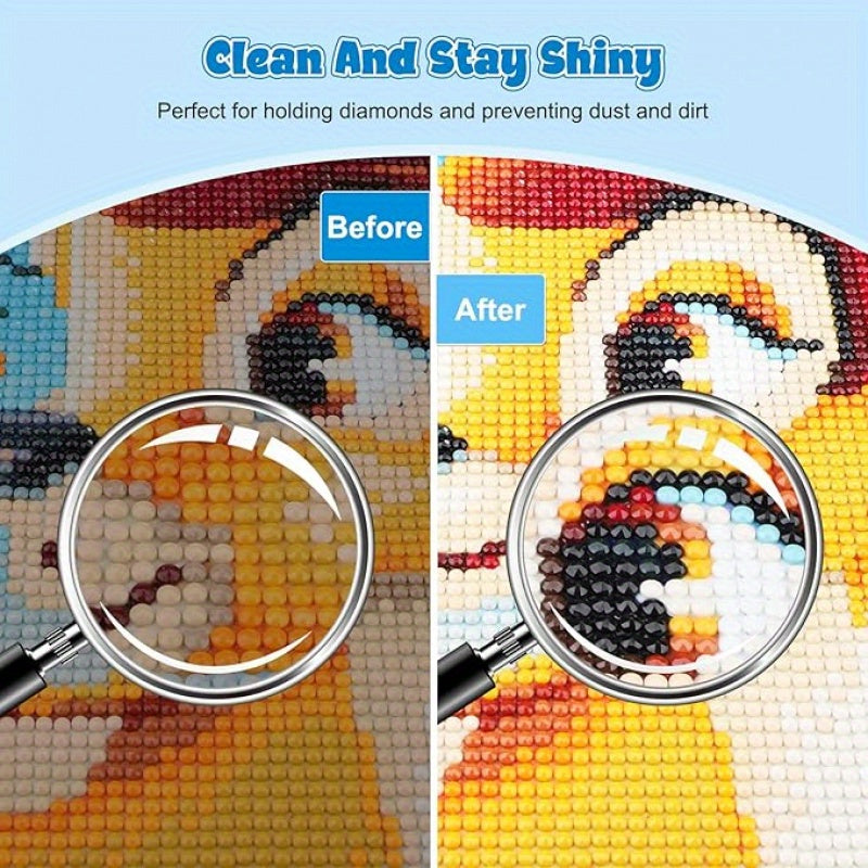 Diamond Painting Glaze Set With Brush For Diamonds And Puzzles