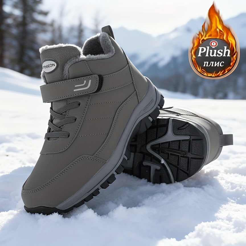 ZUTY Womens Snow Boots Fleece Lined Winter Waterproof Ankle Boot