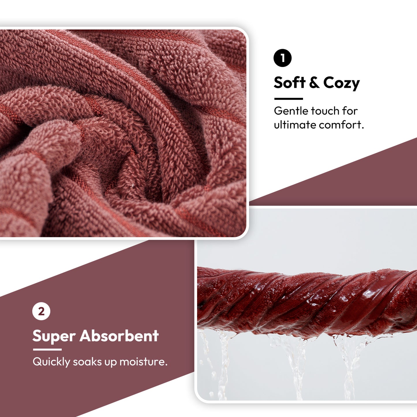 8 Pcs 16 Pcs 24 Pcs Oversized Jumbo Bath Towel Set 32X63 Extra Large Cotton Highly Absorbent Includes Luxury Bath Towels Hand Towels and Washcloths