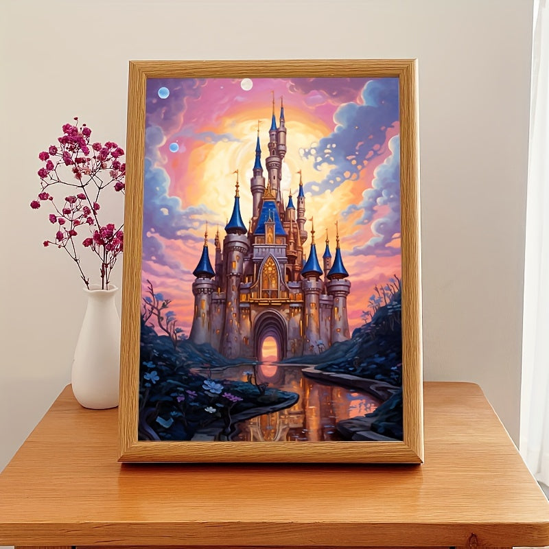 Castle Fantasy Landscape 5D Diamond Painting Kit For Beginners