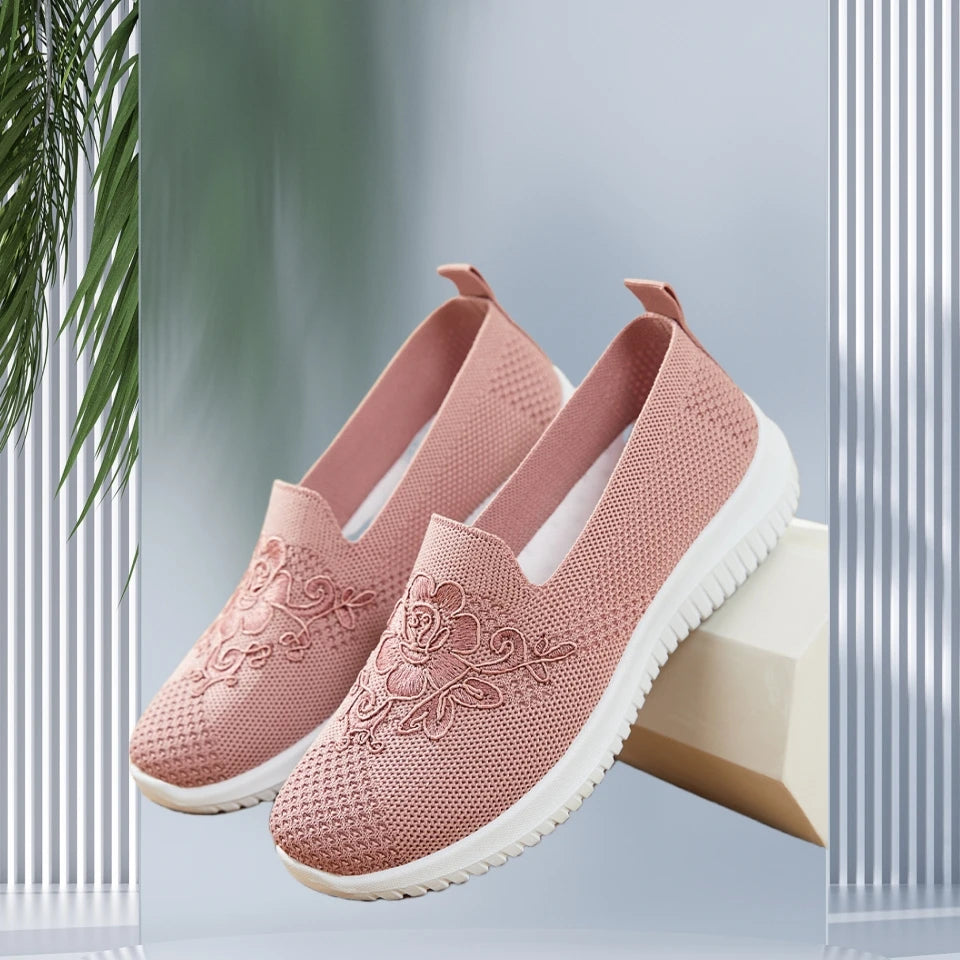 Deals To Love Women Breathable Hollow Flat Shoes Loafers