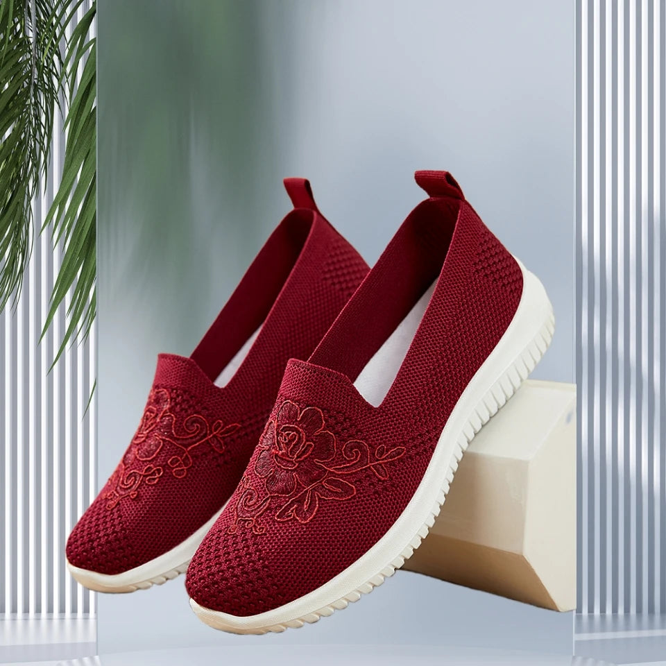 Deals To Love Women Breathable Hollow Flat Shoes Loafers