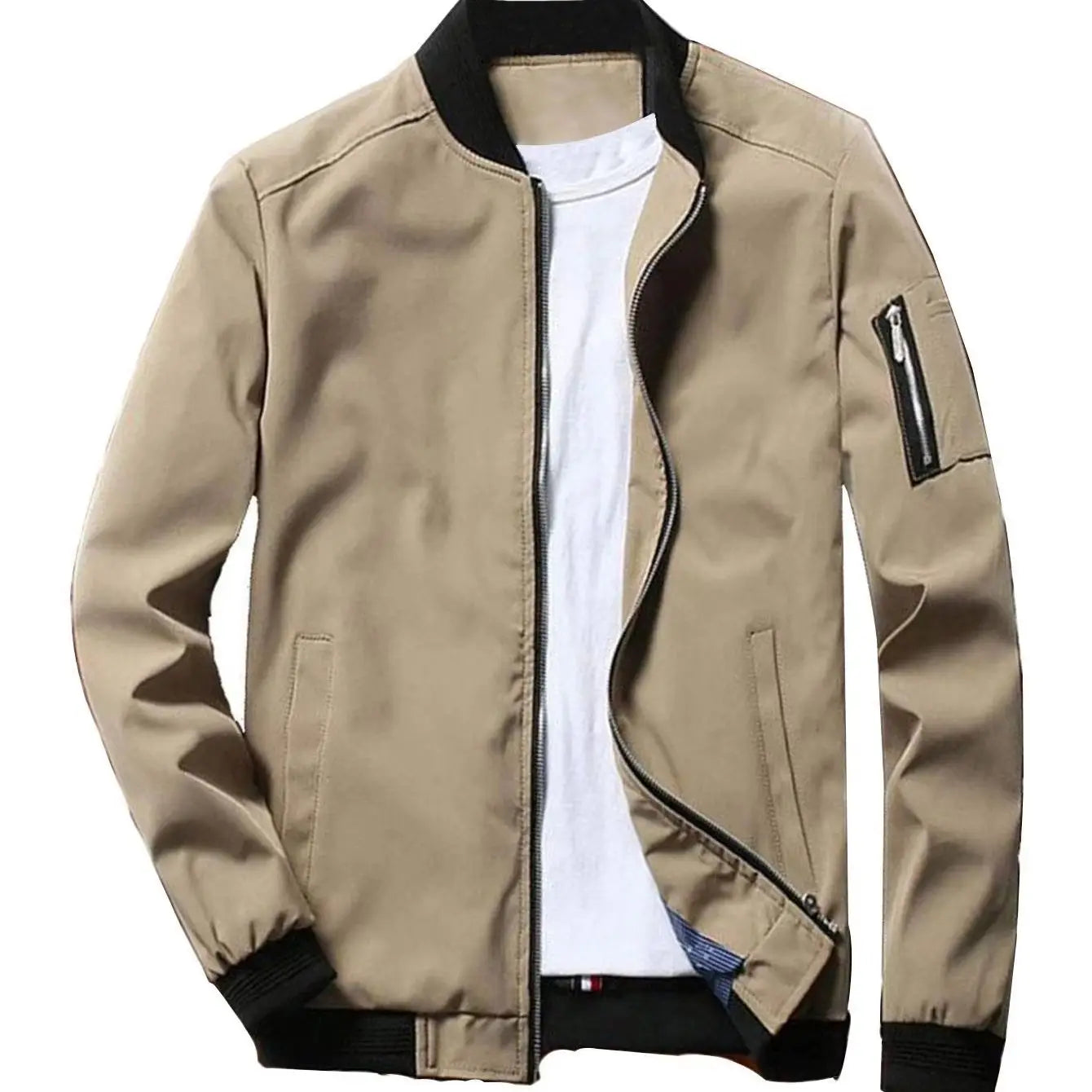 CN Sichuan Men's Baseball Style Jacket Casual Outerwear
