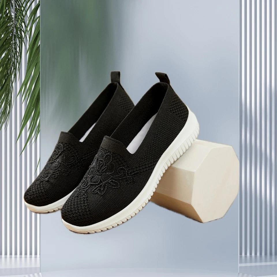 Deals To Love Women Breathable Hollow Flat Shoes Loafers