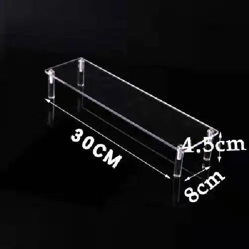 1-5 Tier Acrylic Display Stand Clear Riser Rack for Cupcakes