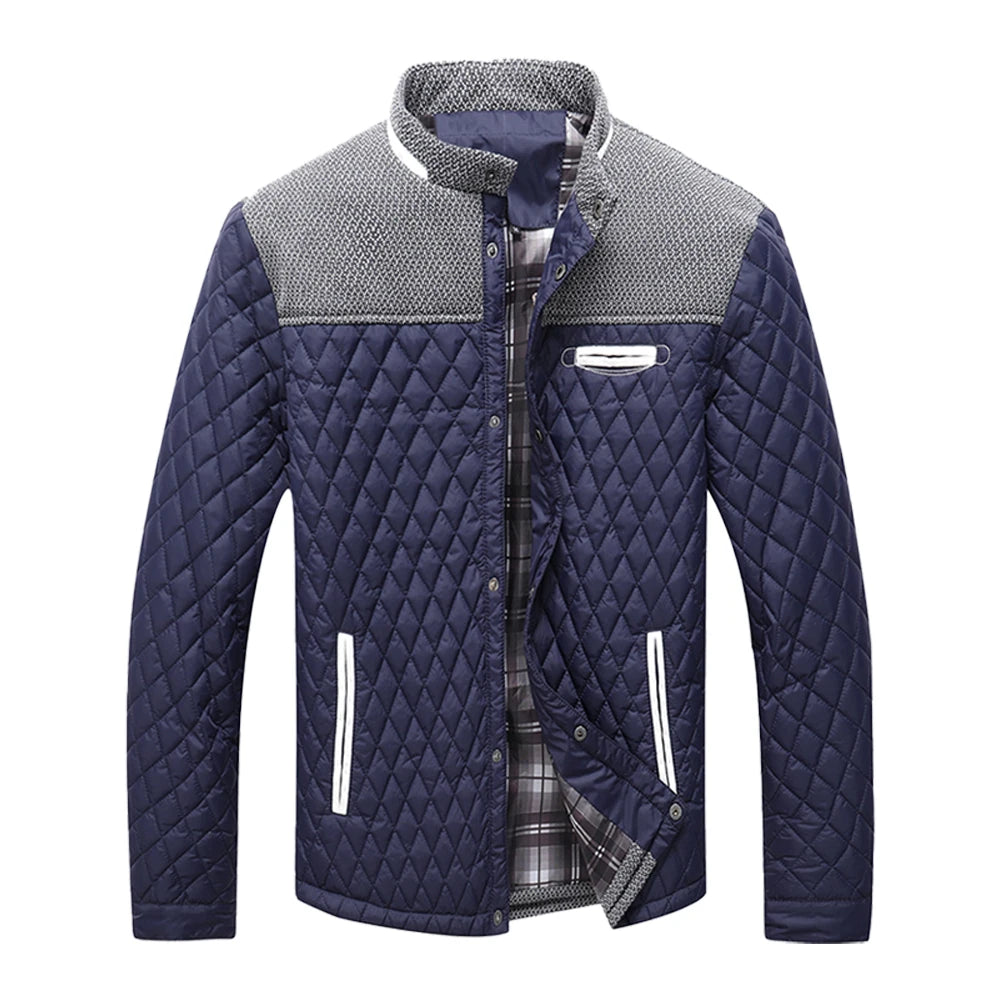 CN Fujian Winter Waterproof Bomber Quilted Jacket For Men