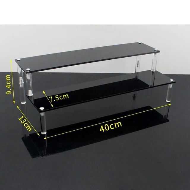 1-5 Tier Acrylic Display Stand Clear Riser Rack for Cupcakes