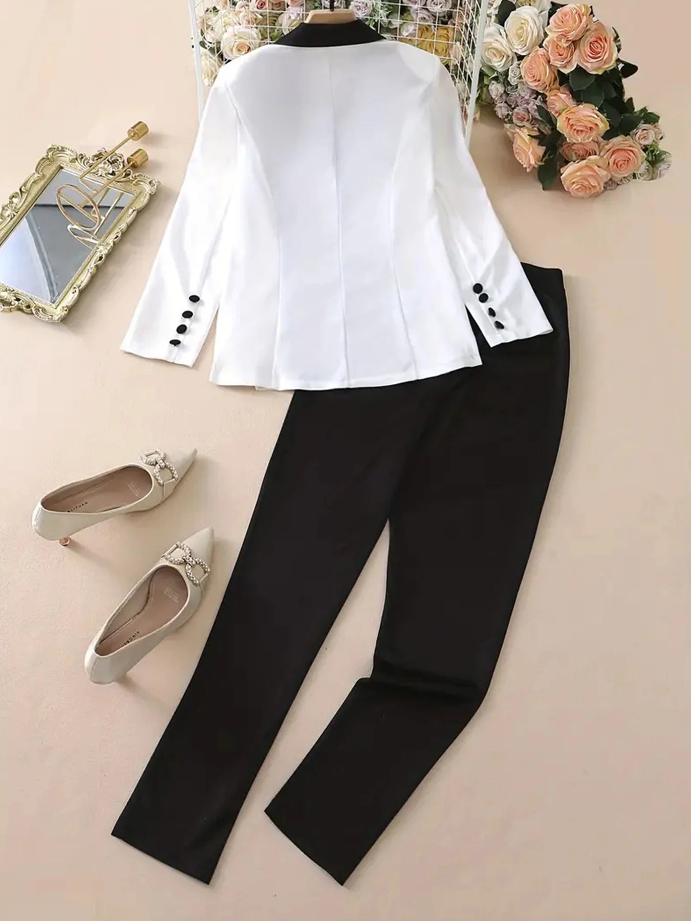 Guangdong Women Gradient Snake Print Two Piece Suit Set
