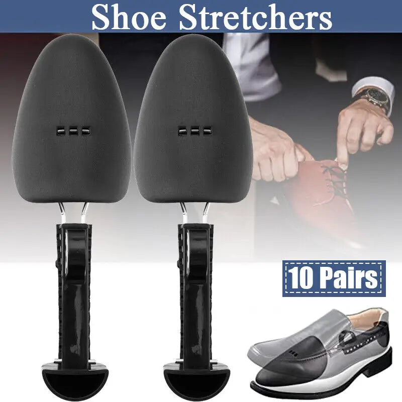 10Pairs Adjustable Shoe Tree for Men Widener Stretcher 5.5-11.5