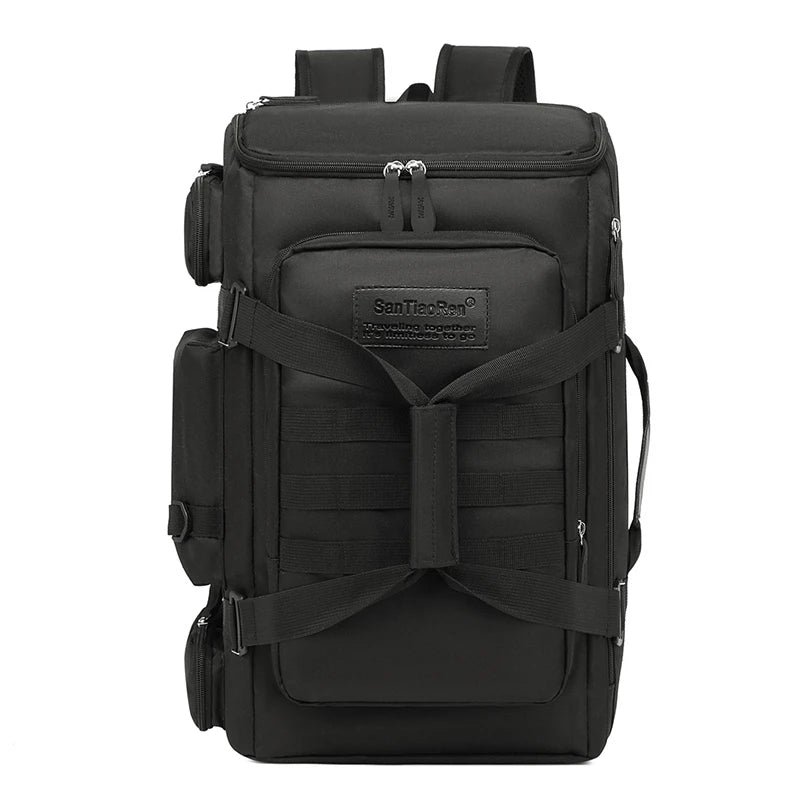 Large Capacity Gym Bag Travel Backpack with Wet Dry Separation for Outdoor Sports Yoga and Fitness Training