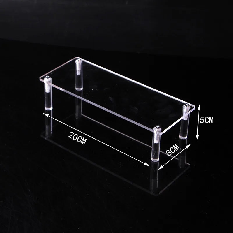 1-5 Tier Acrylic Display Stand Clear Riser Rack for Cupcakes