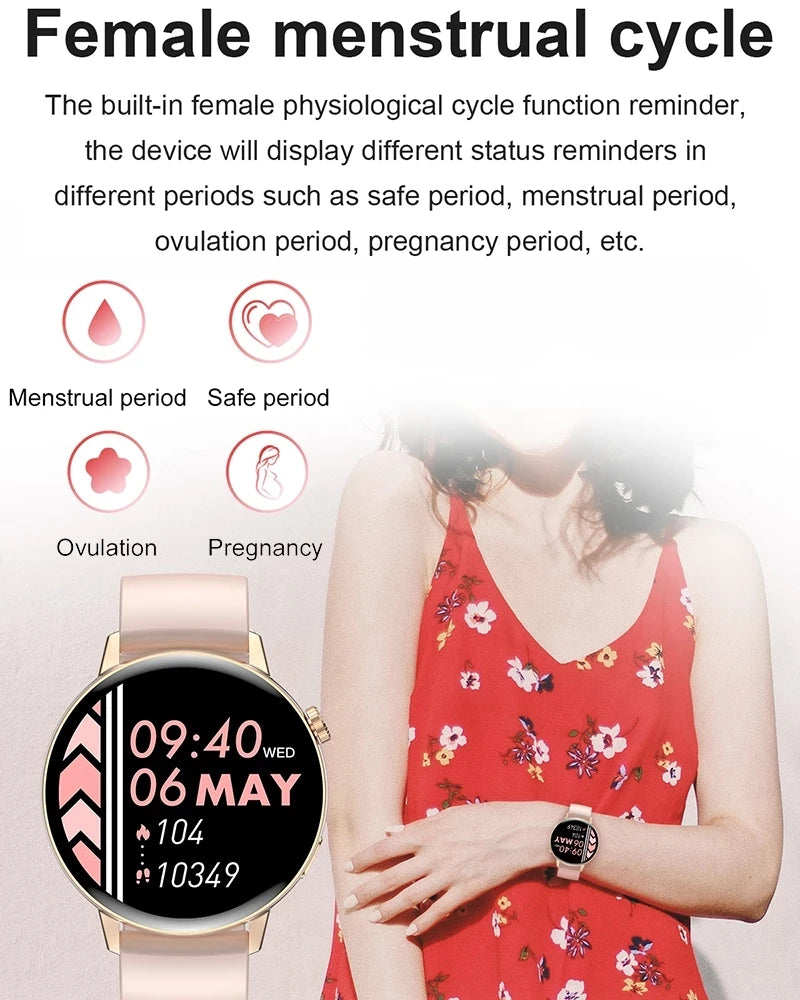 Xiaomi Mijia Women's Smart Watch Bluetooth Call Waterproof Monitor