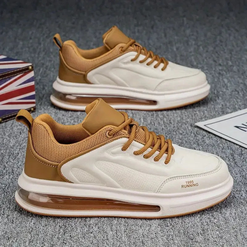Mens Anti Slip Lace Up Skate Shoes Casual Sneakers