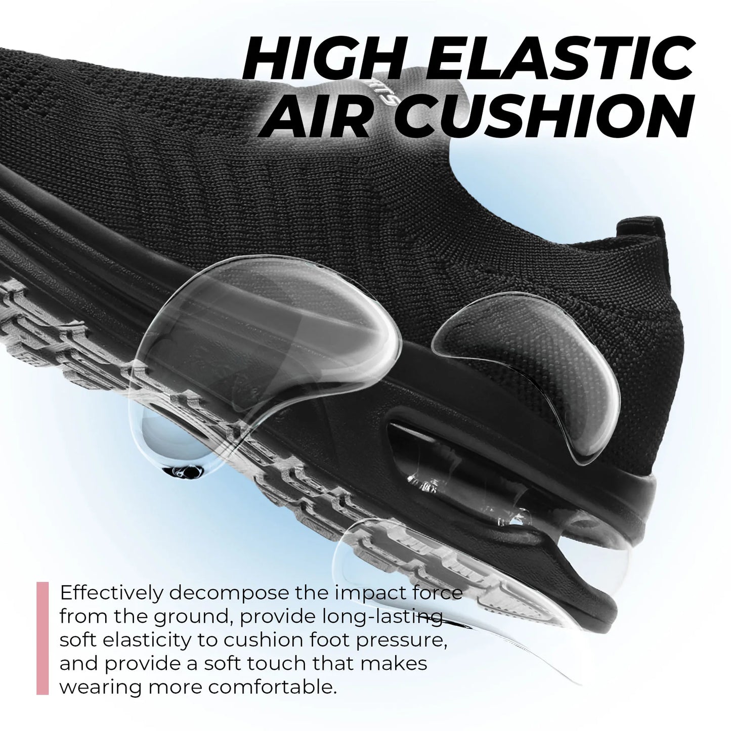 Womens Slip On Sneakers Women's Running Shoes Lightweight Casual