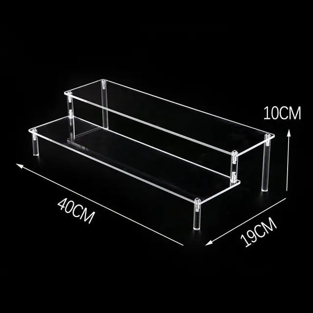 1-5 Tier Acrylic Display Stand Clear Riser Rack for Cupcakes