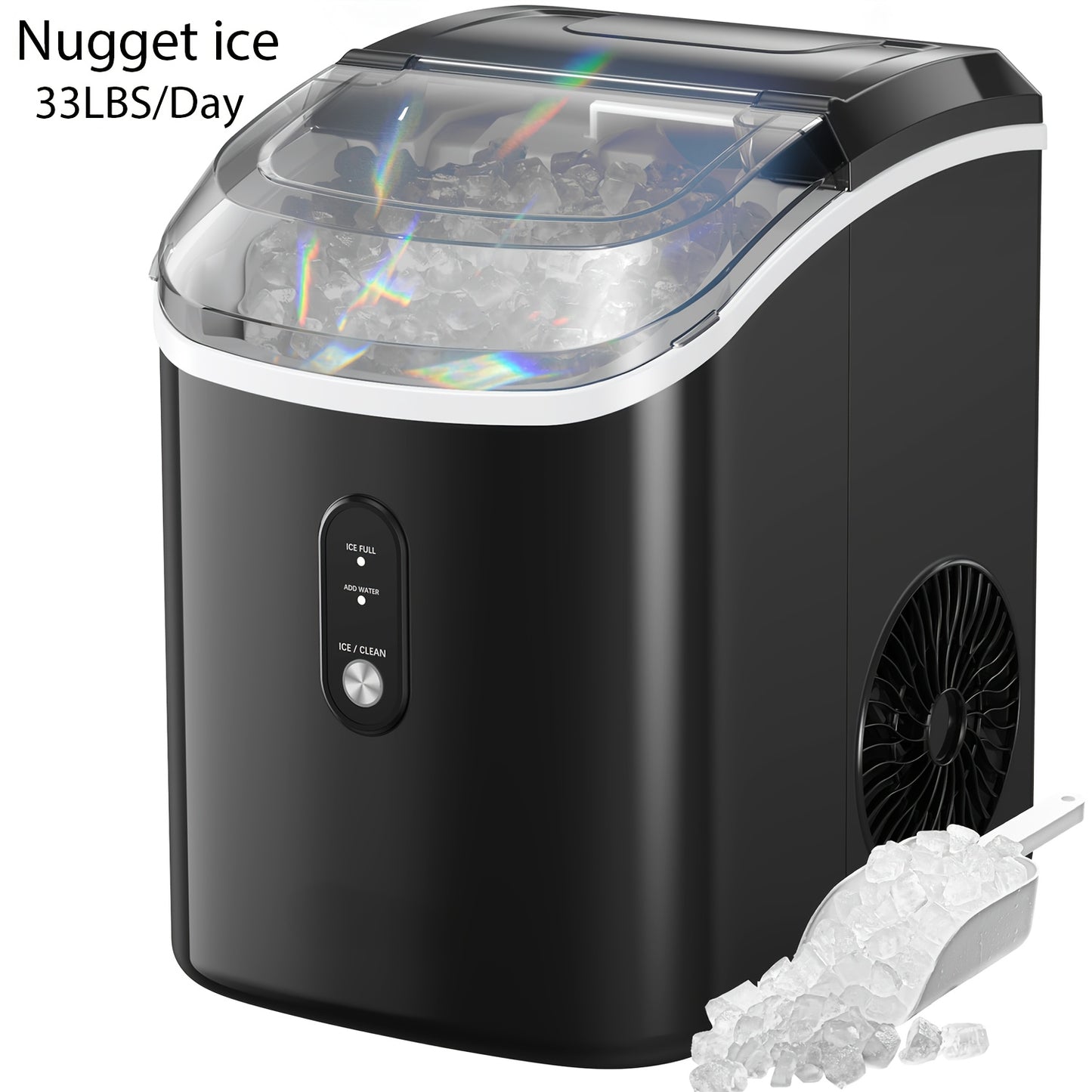 Dreamsmith Portable Nugget And Bullet Ice Maker Soft Chew