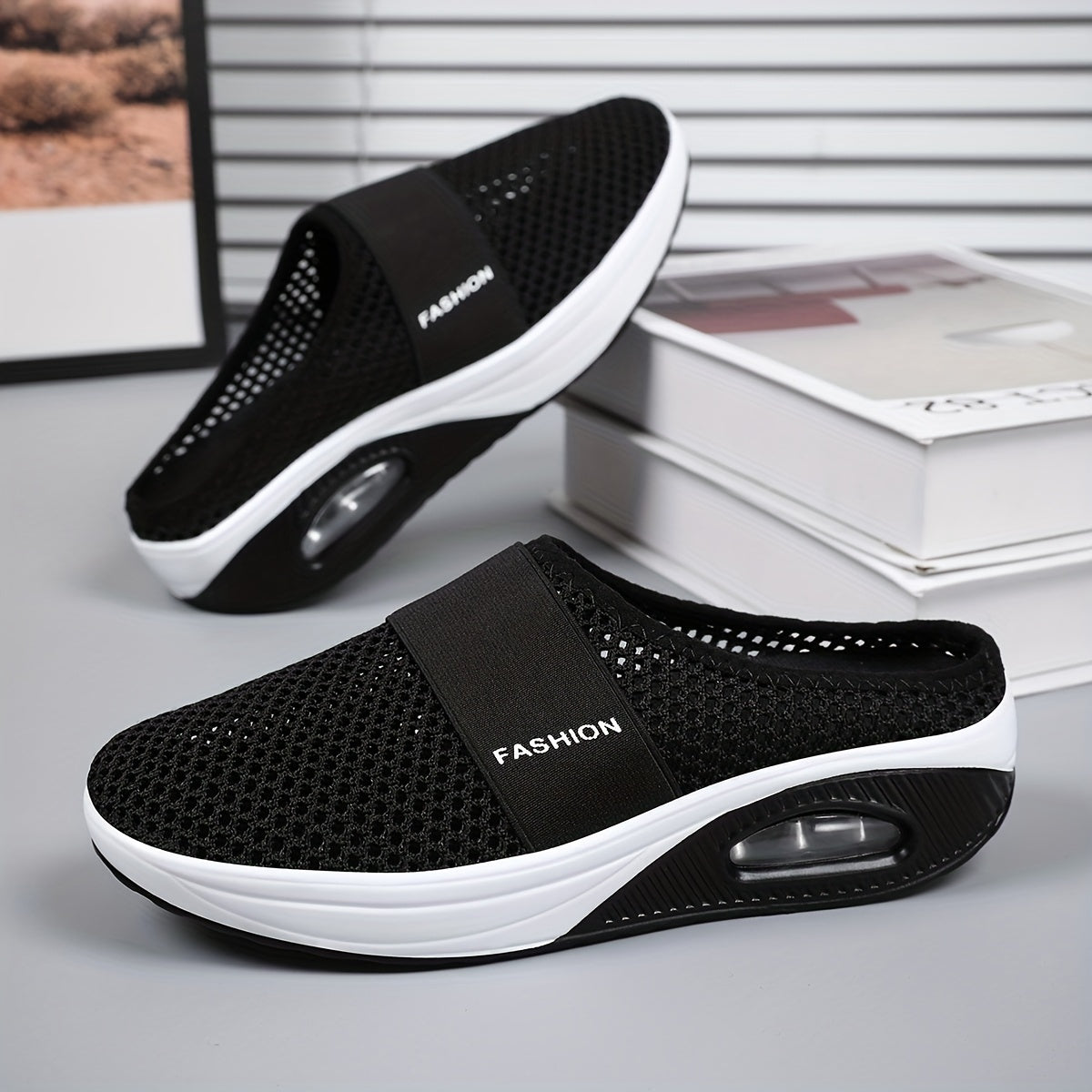 Deals To Love Women Breathable Mesh Slip On Sneakers