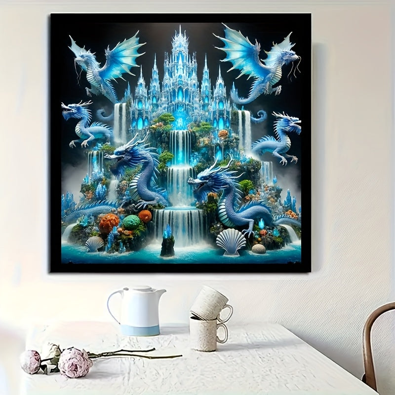 Dragon Realm 5D Diamond Painting Kit DIY Frameless Diamond Art