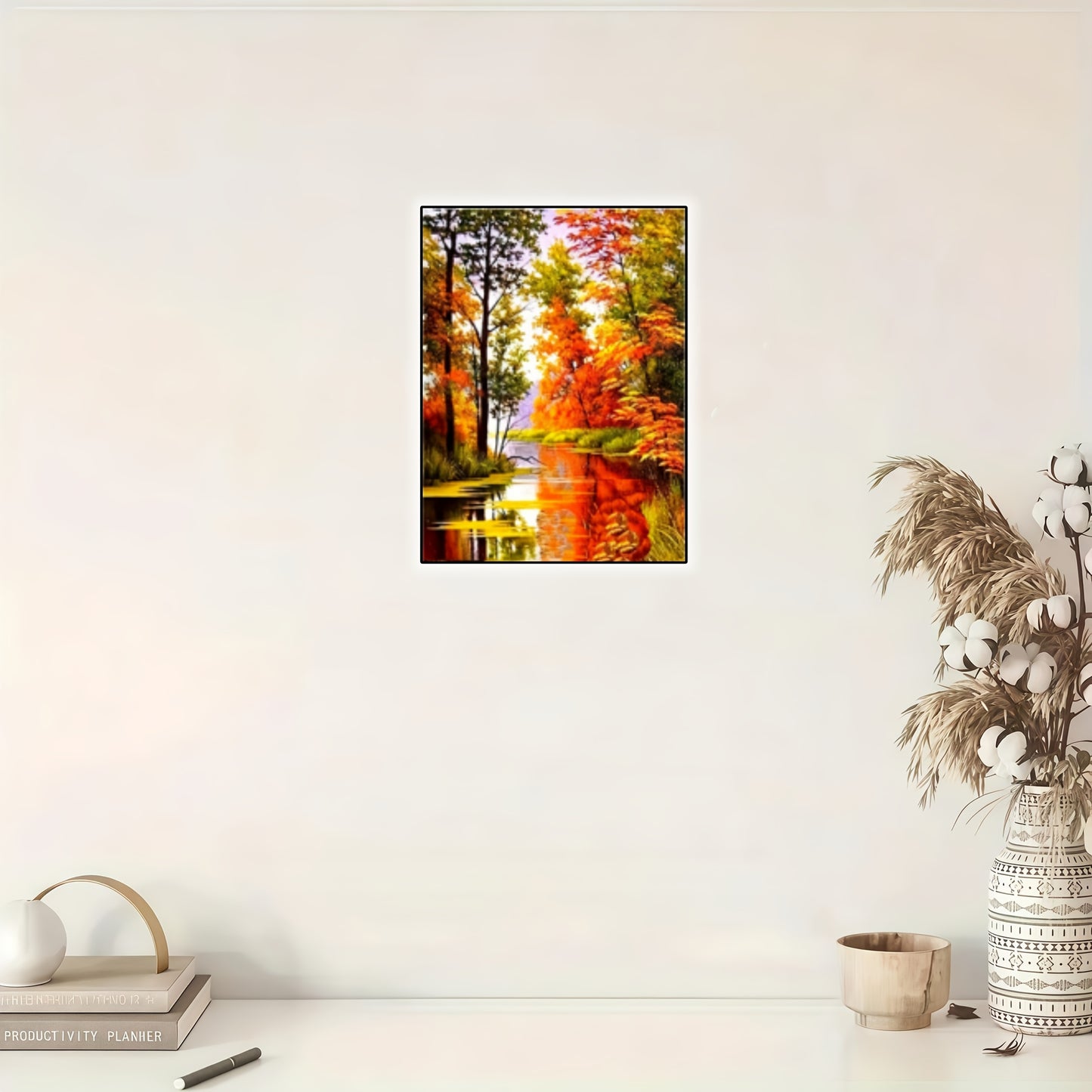 Landscape Diamond Painting Kit 5D Round For Beginners Wall Art