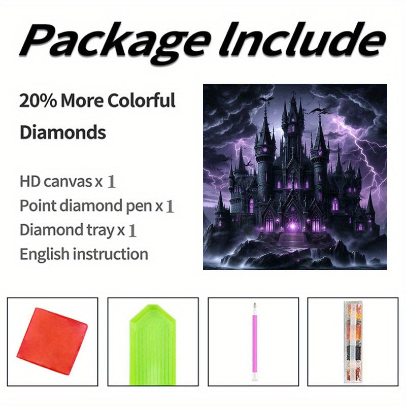 5D Diamond Art Painting Kit Round Mosaic Set Home Decor