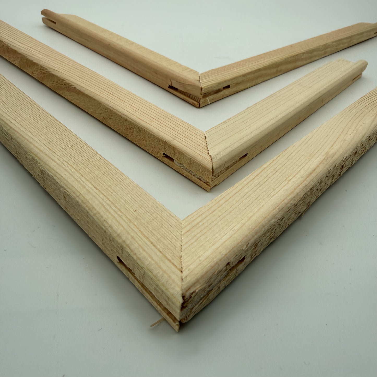 DIY Solid Wood Poster Frame Kit for Oil Painting Artwork