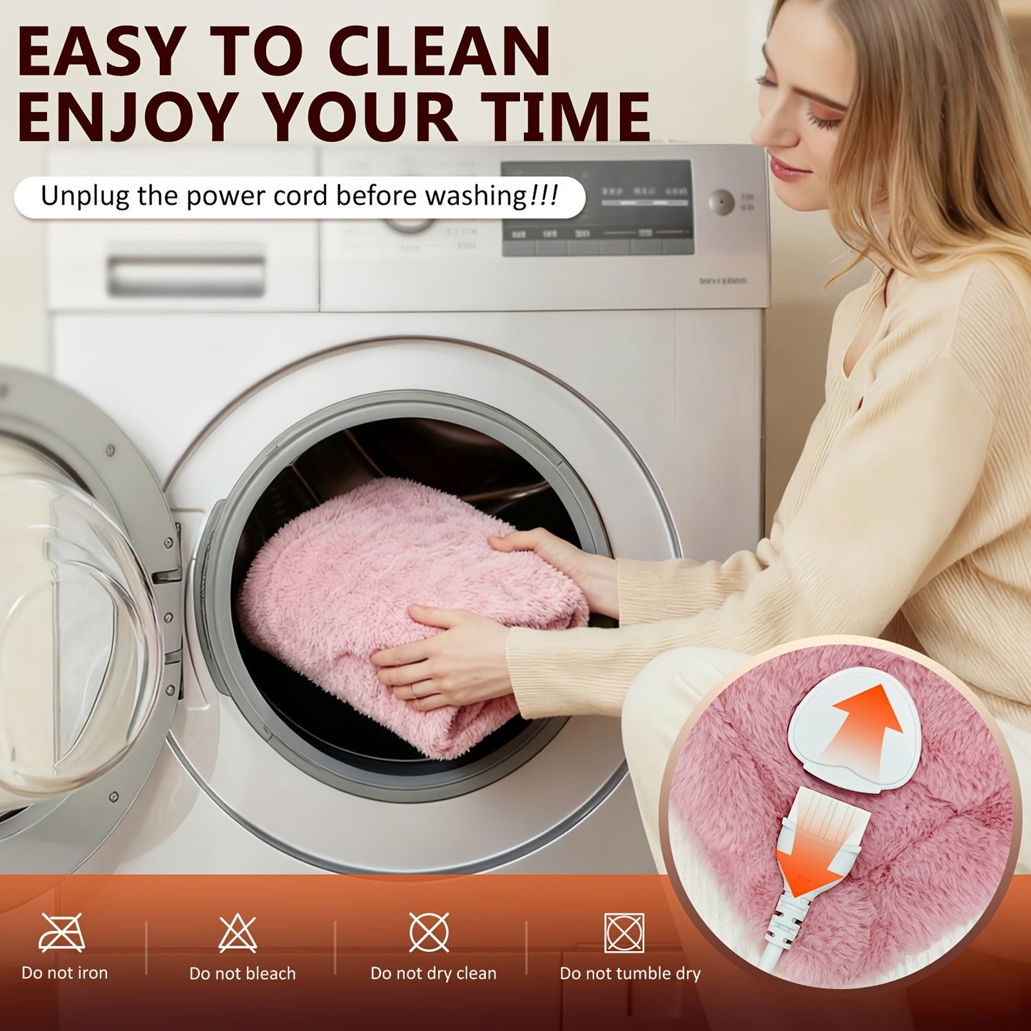 Graphene Heating Pad for Neck Shoulders Back, 3lb Weighted Electric Pad, Deep Heat with Precise Heating & Soft Flannel, 6 Heat Settings, 4 Timer Options, Auto Shut-Off, Machine Washable, 28"x33", Gifts for Women Men Mom Dad,