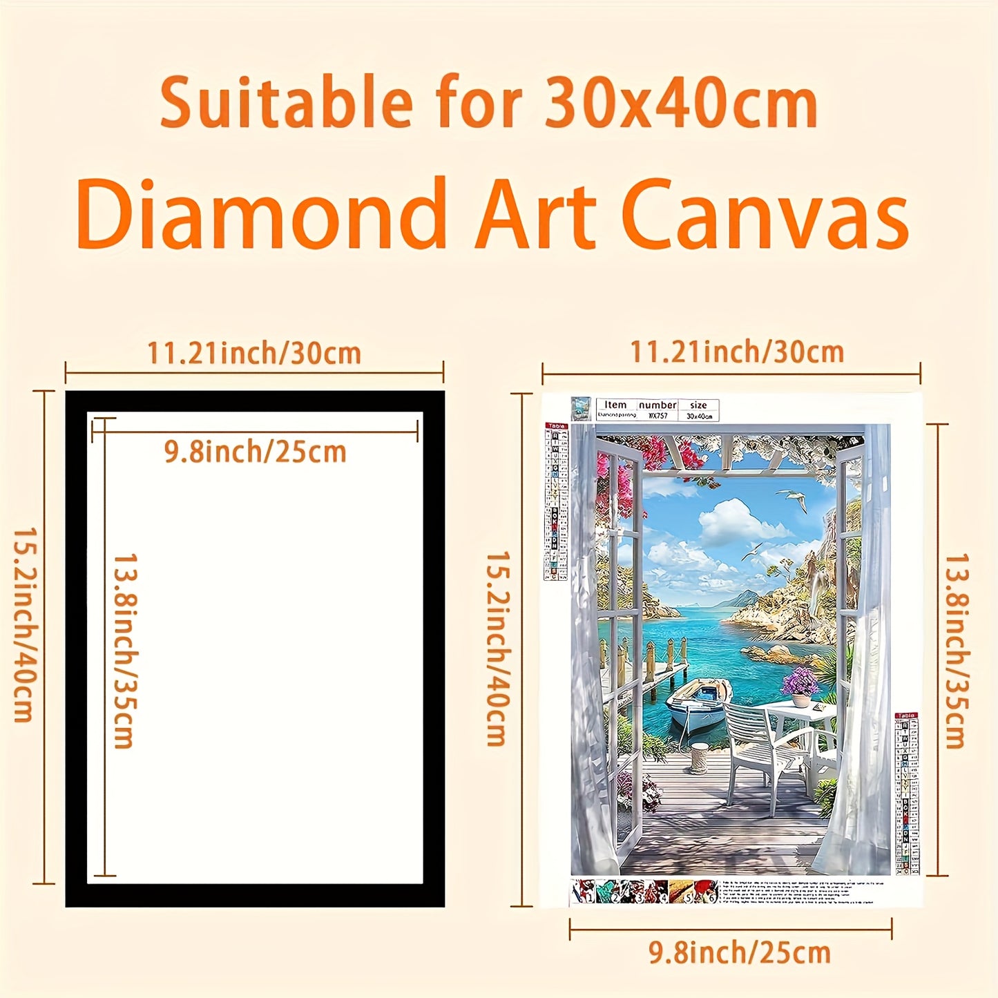 Diamond Magnetic Picture Frames With Self Adhesive PVC Corners
