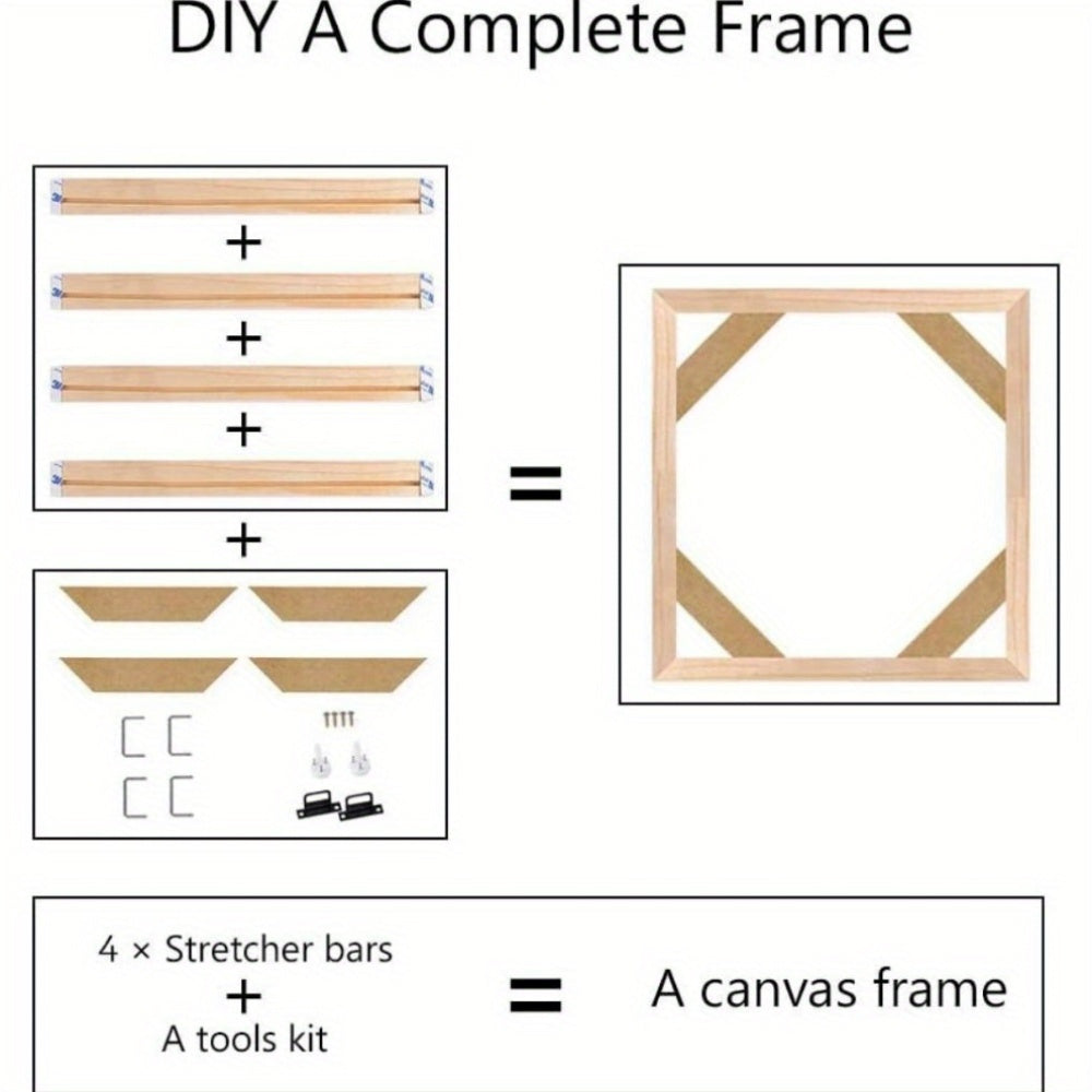 Diamond Painting And Numbered Oil Painting Lightweight Wall Art Frame