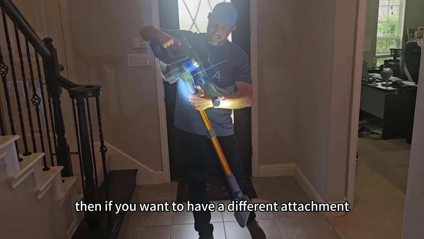 ONNAIS Cordless Vacuum Cleaner 70KPa Power 45 Minute Run Time