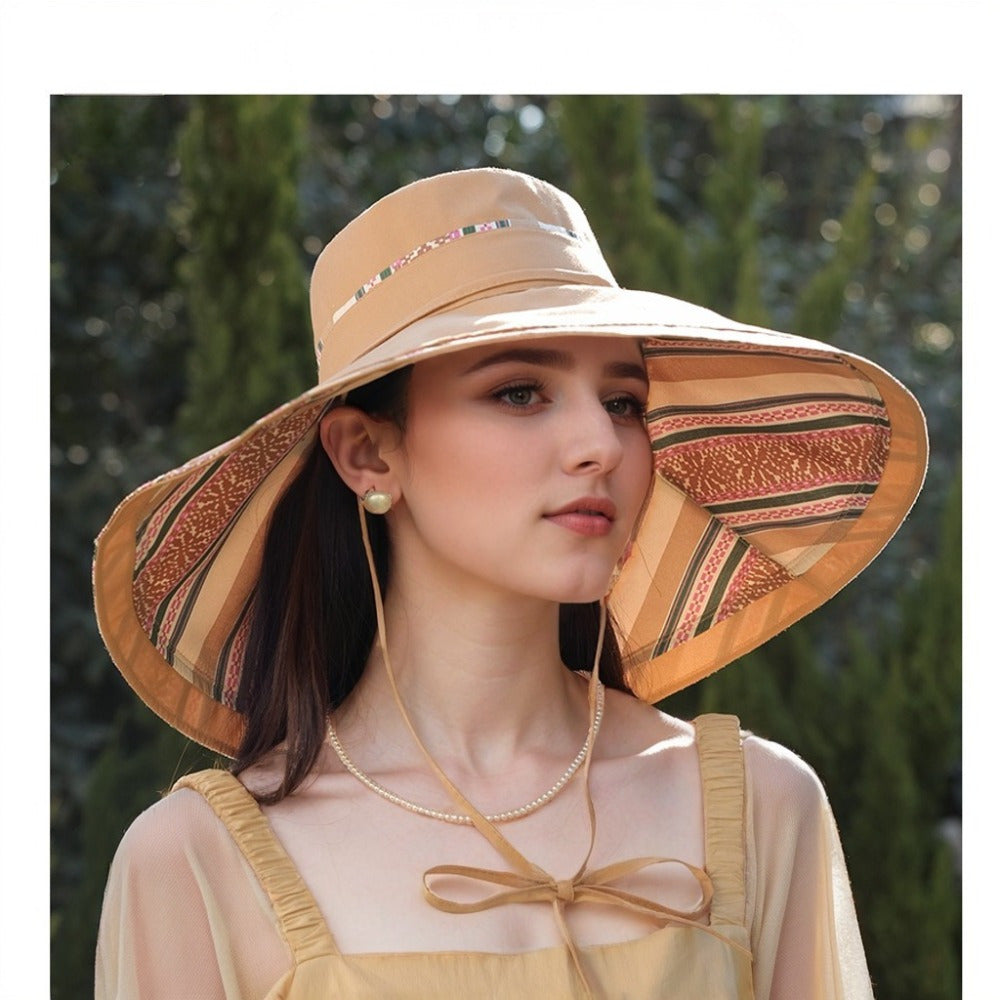 The New 2025 Fisherman Hat Features a Double-Sided Design with a Wide Brim to Shield Against Sunlight And Rays, Making It an Essential Item for The Beach And Outdoor Activities