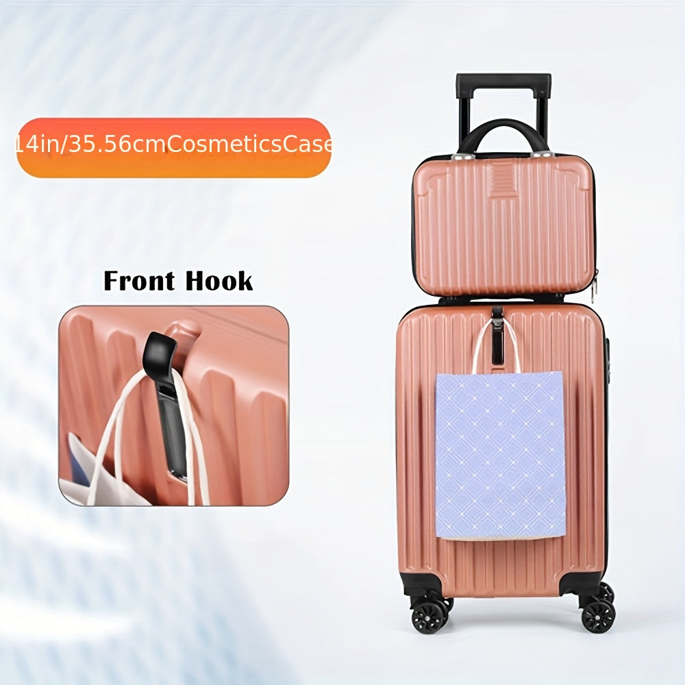 BTY Two Piece Luggage Set with Spinner Wheels Travel Case