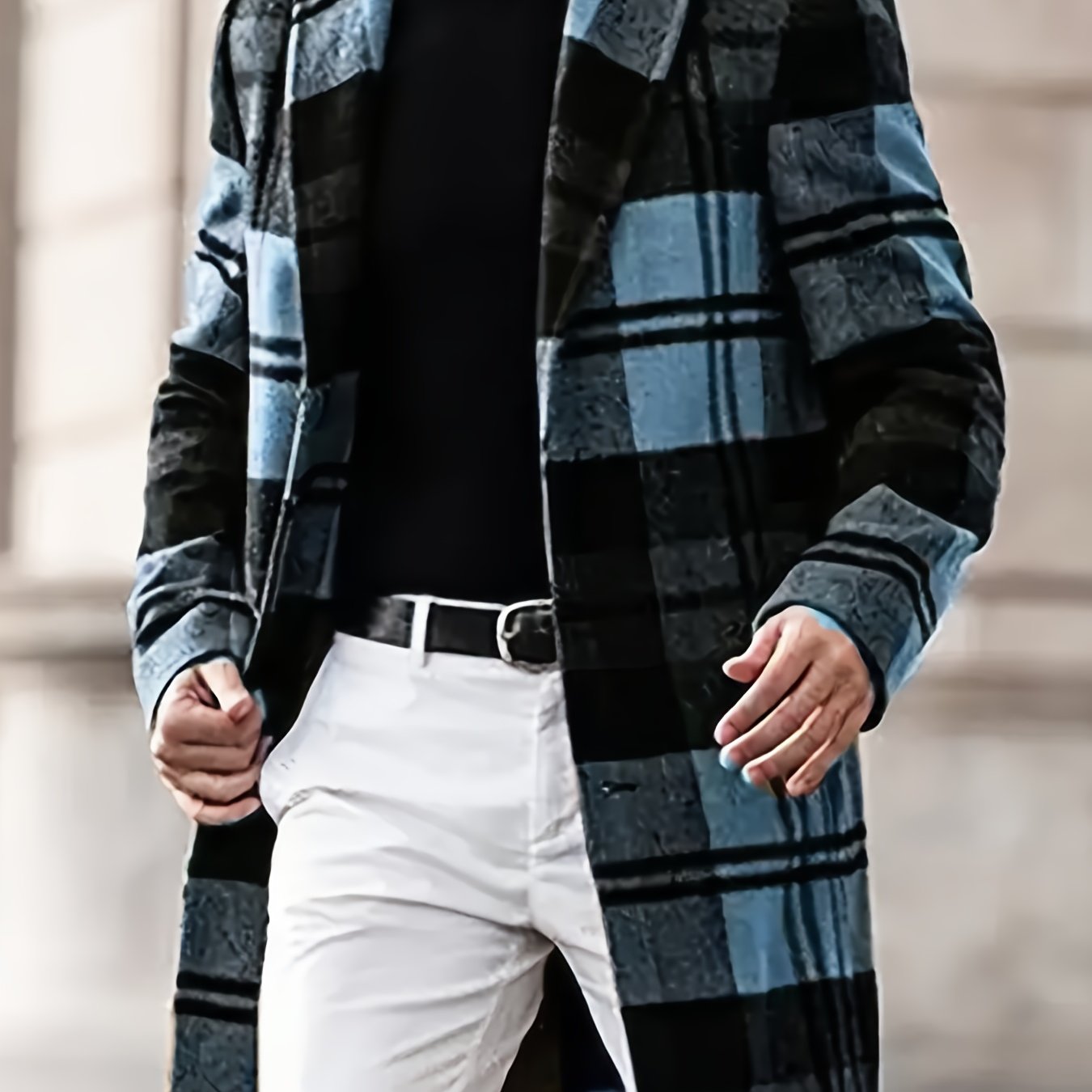 Men's Heavy Duty Winter Windbreaker Jacket With Stand Collar