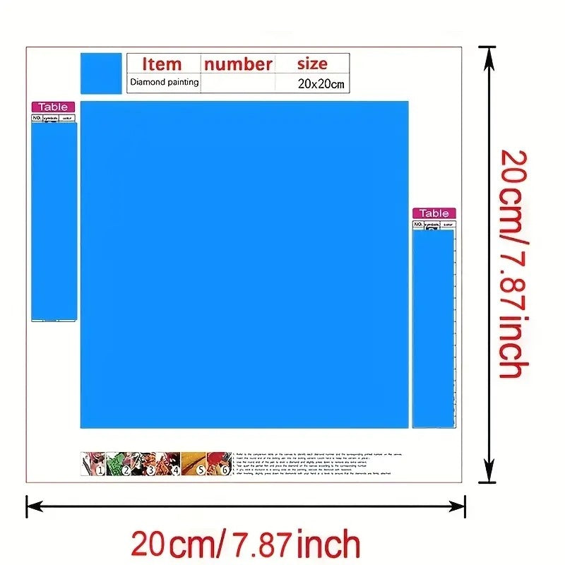 Diamond Painting Kit Cross Pattern Religious Theme for Beginners