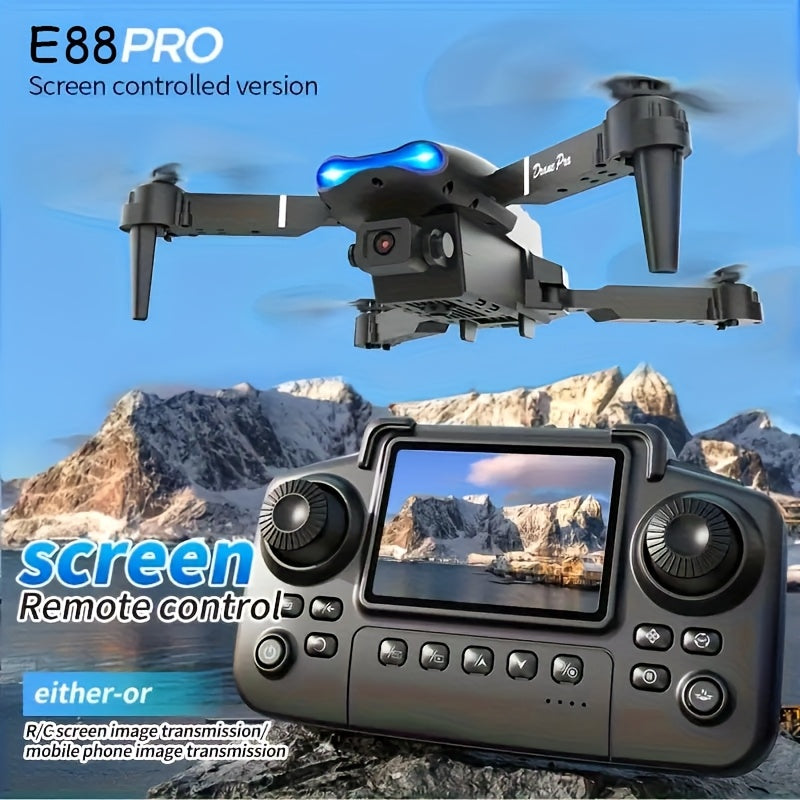 Drone MAX Upgraded With Dual Camera Obstacle Avoidance Remote