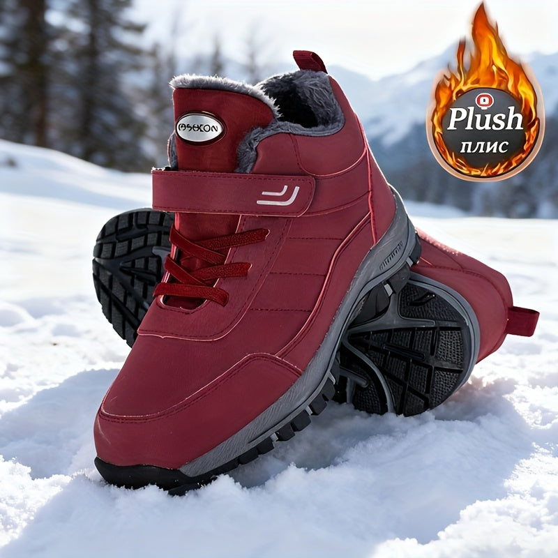 ZUTY Womens Snow Boots Fleece Lined Winter Waterproof Ankle Boot