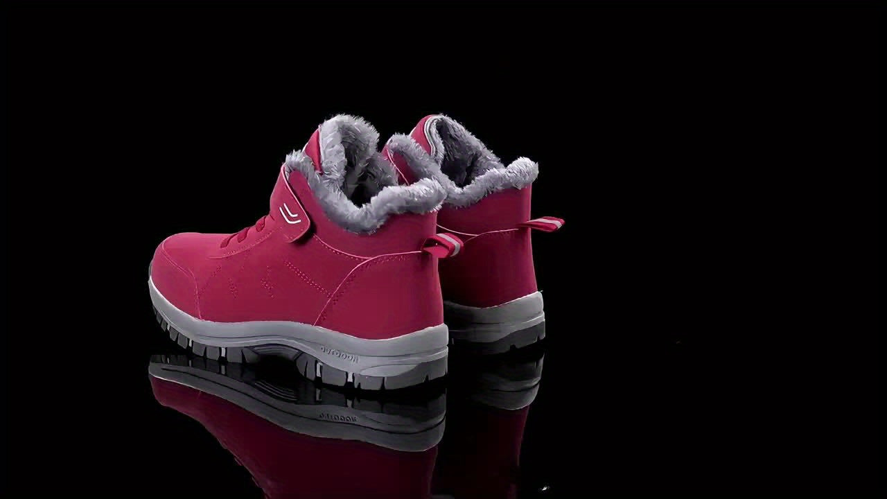 ZUTY Womens Snow Boots Fleece Lined Winter Waterproof Ankle Boot
