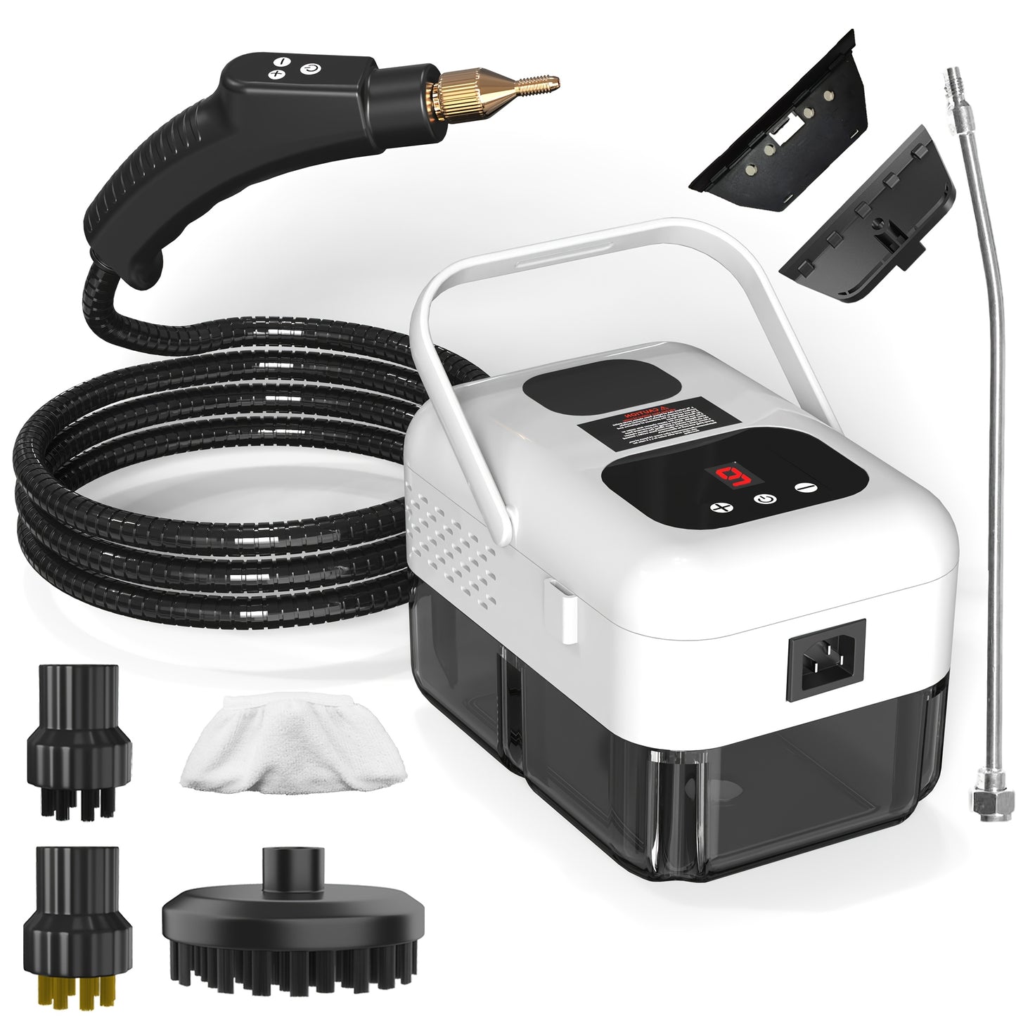 KINETIHOME High Pressure Steam Cleaner Handheld for Home Cleaning