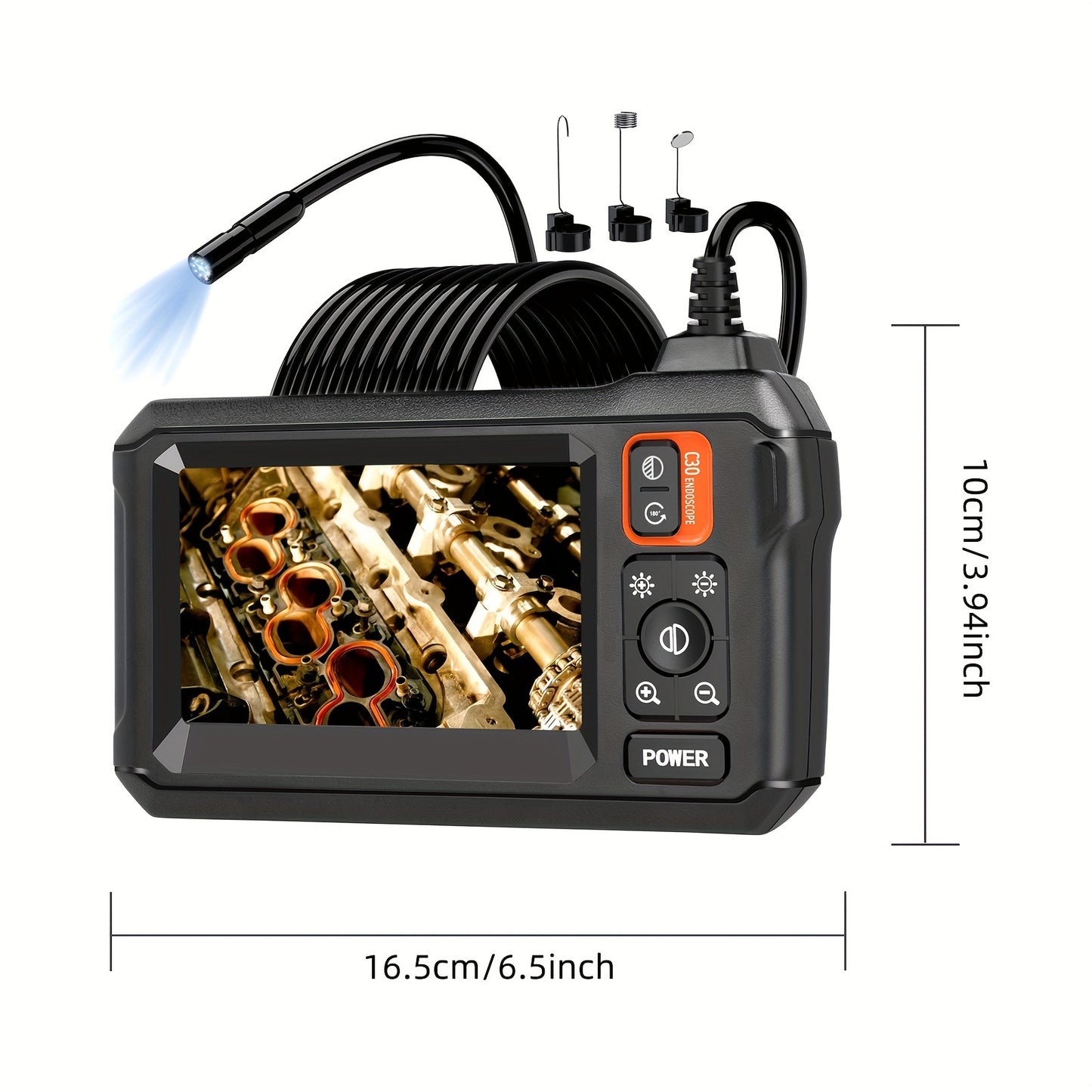 DAXIONGMAO Endoscope Camera With Light 1080P Borescope