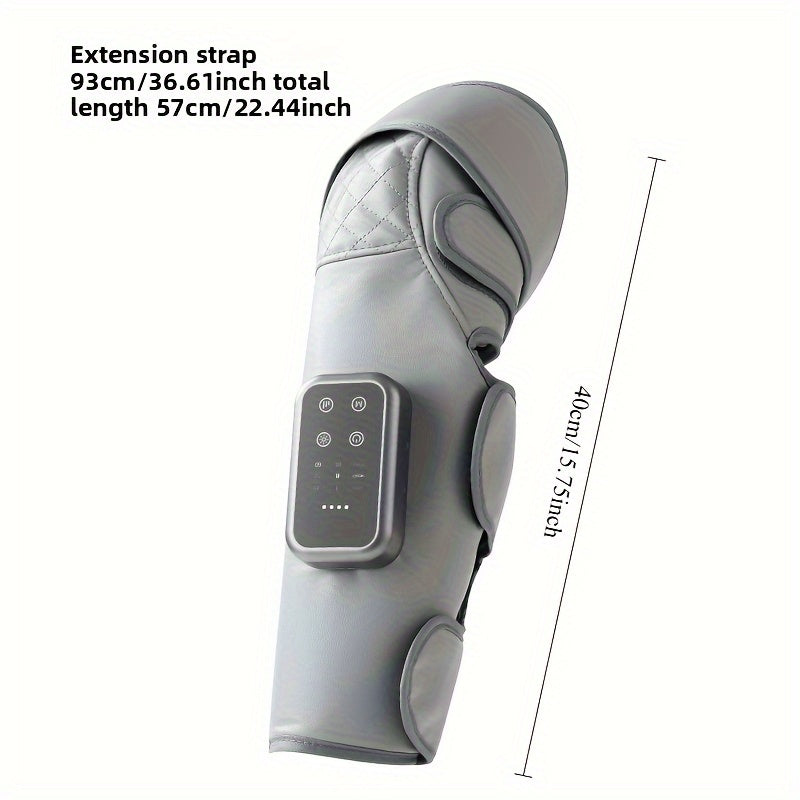 1pc an Electric Multifunctional Leg Massager Featuring Air Compression And Heating, with Three Modes And Three Intensity Settings, Rechargeable Via USB