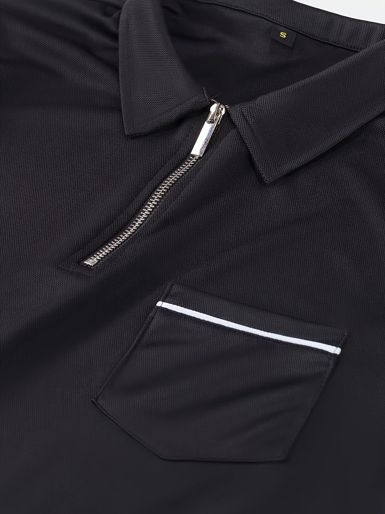Winthunder Men Long Sleeve Polo Shirt 4 Pack Set Bundle