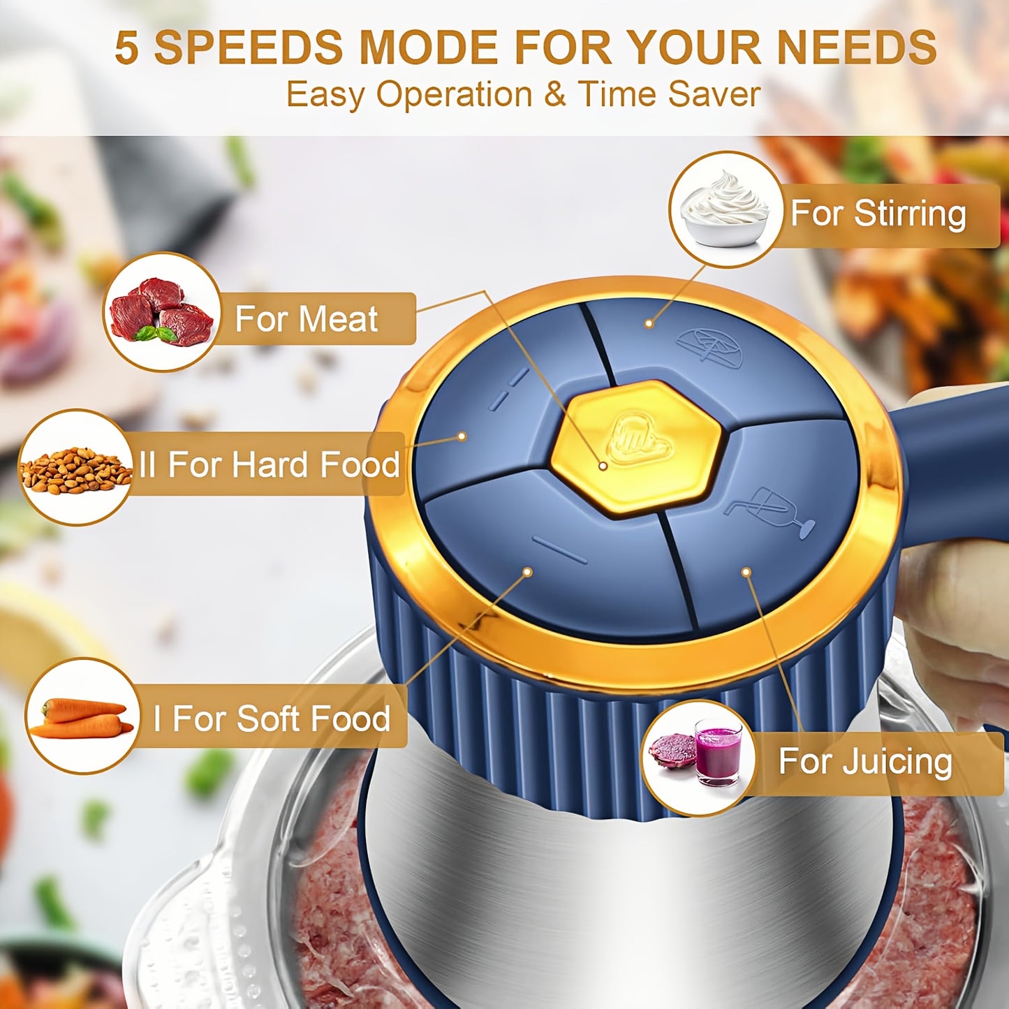Belita Amy Electric Meat Grinder And Food Processor