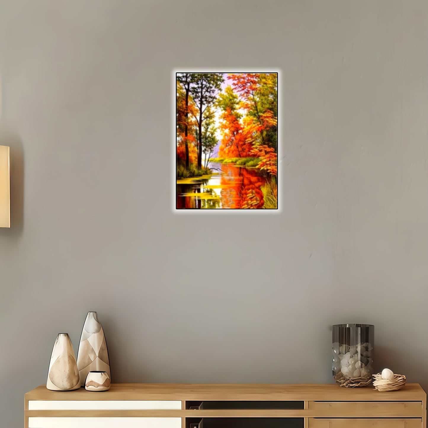 Landscape Diamond Painting Kit 5D Round For Beginners Wall Art