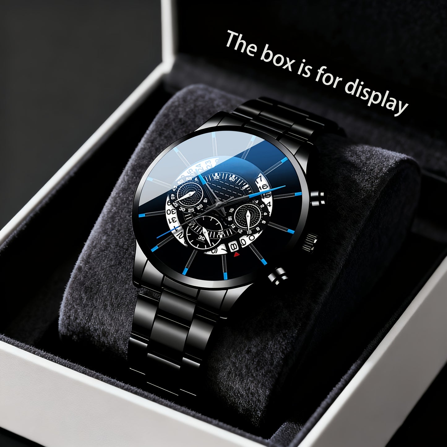 Men's Luxury Watch Set 5 Piece Elegant Business Gift