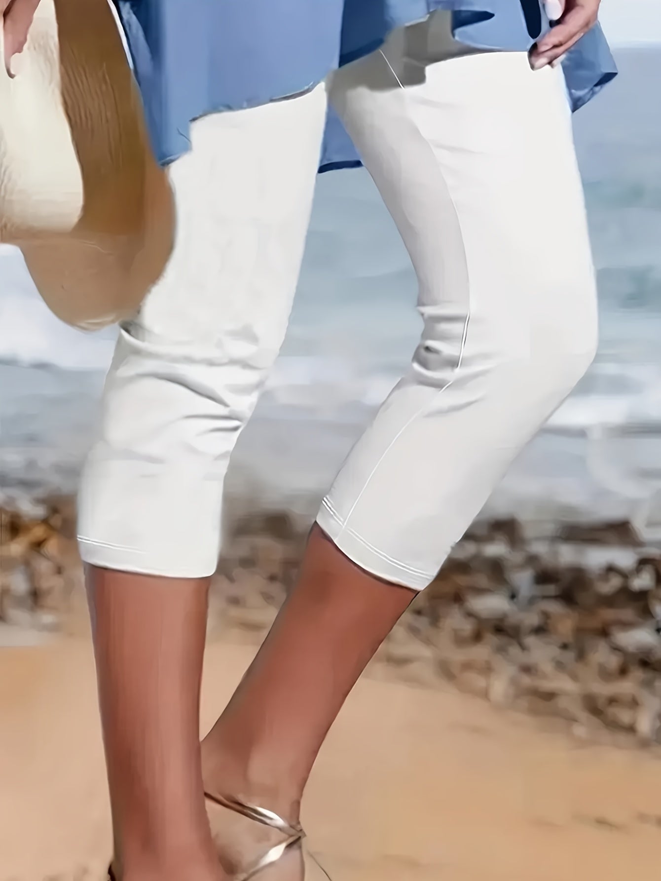 Three-Piece Sports Tights, Plus Yoga Pants And Leggings