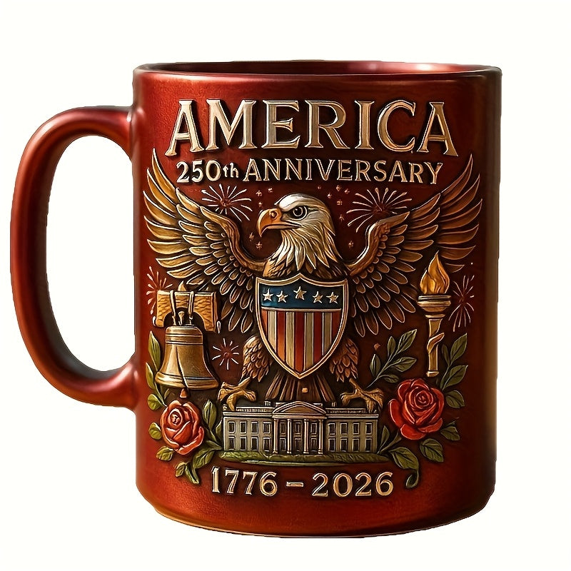 DIANLI USA Anniversary Mug With Durable Finish And Comfortable Handle