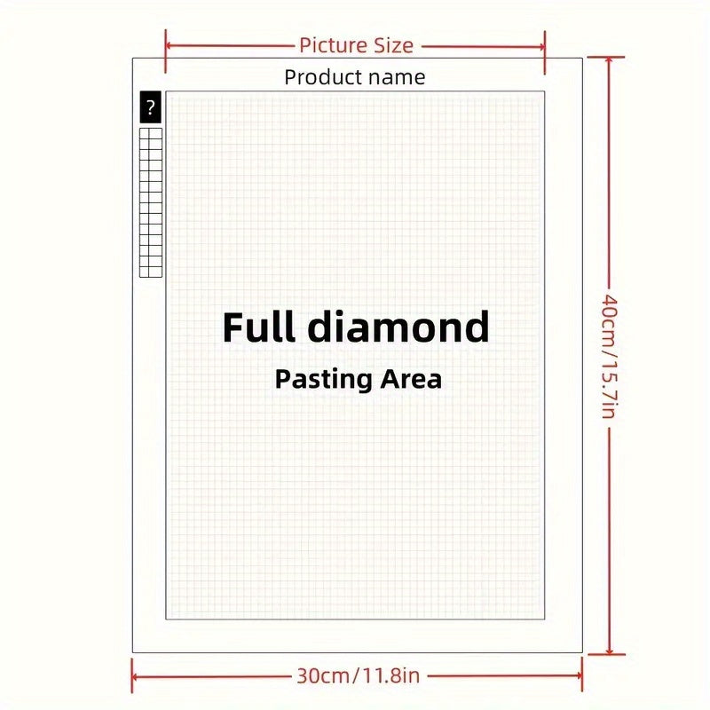 Landscape Diamond Painting Kit 5D Round For Beginners Wall Art