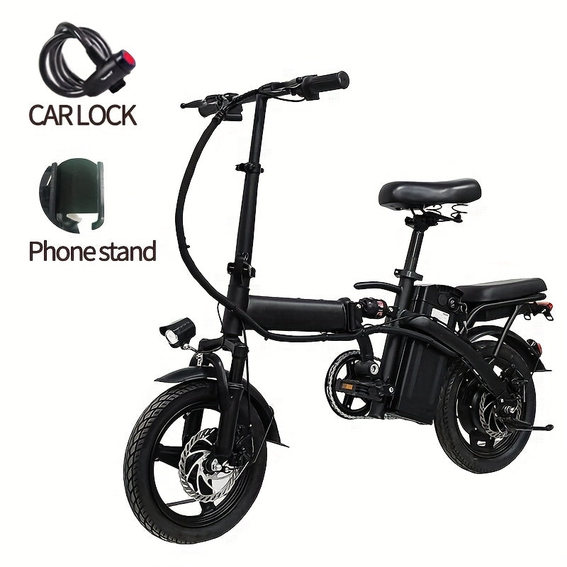 Foldable Electric Bicycle 48V 20 MPH Range 18 28 Miles
