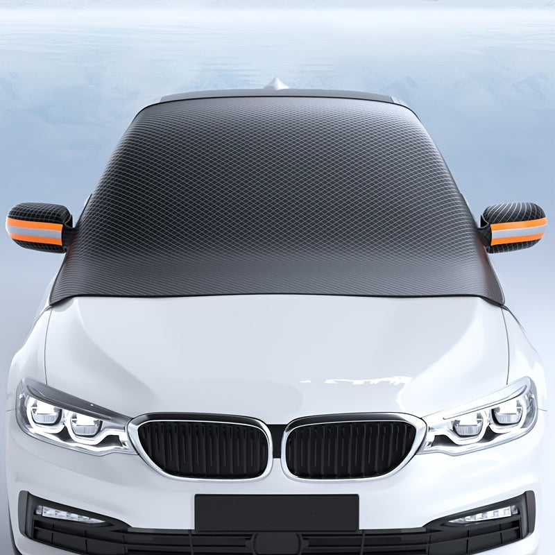 Magnetic Windshield Snow Cover Oxford Cloth Car Winter Protection