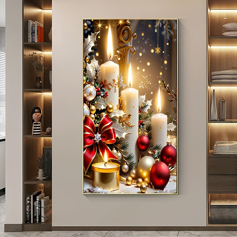 Christmas Diamond Painting Kit For Beginners 5D Round Full Drill